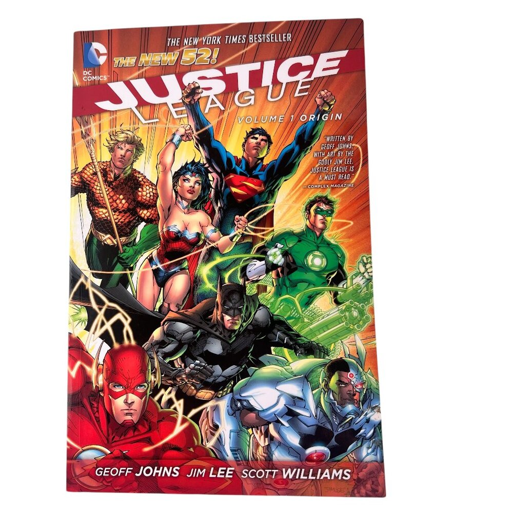 Justice League Volume 1 Origin Comic Part of the New 52!